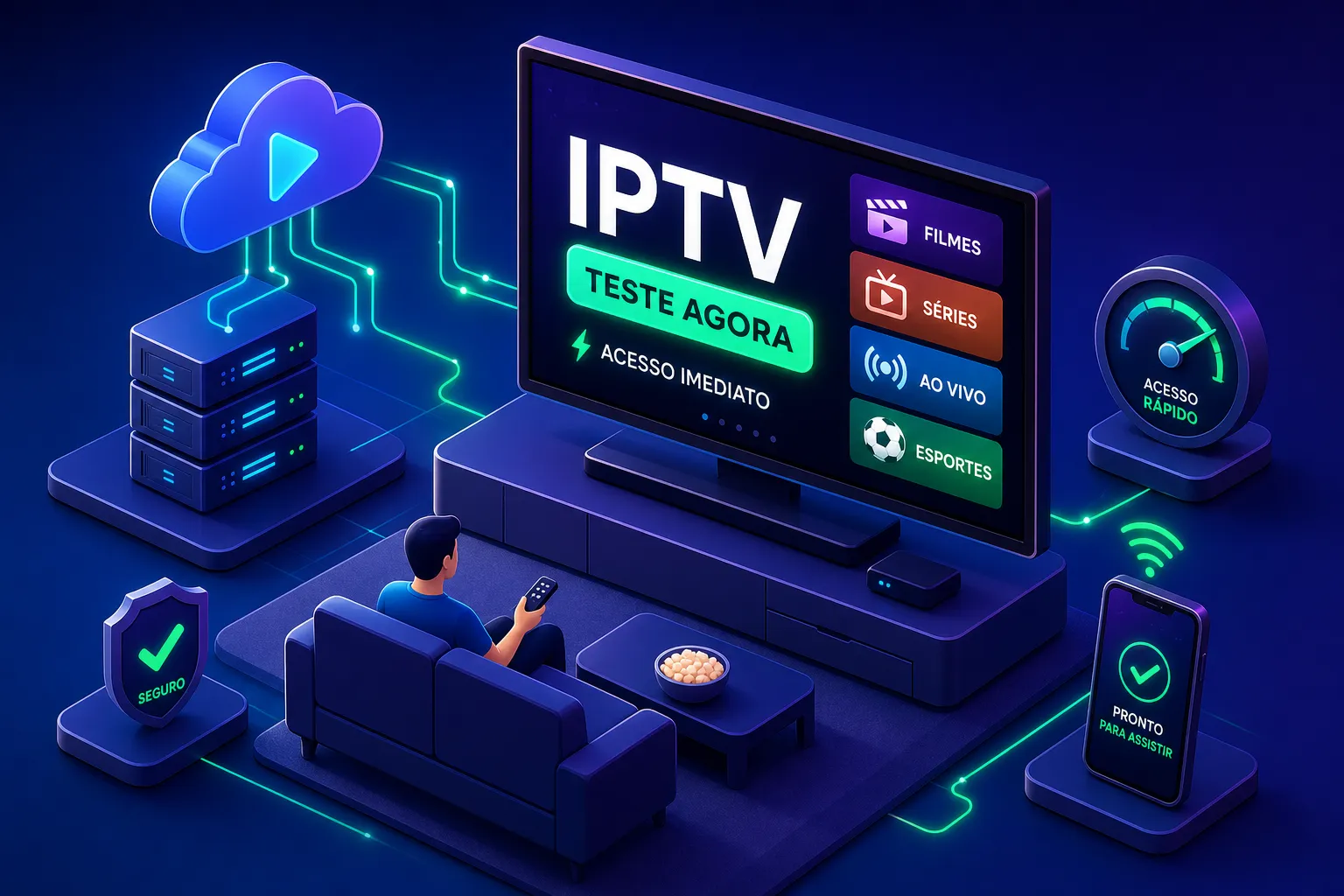 IPTV teste: guia para avaliar um serviço antes de assinar